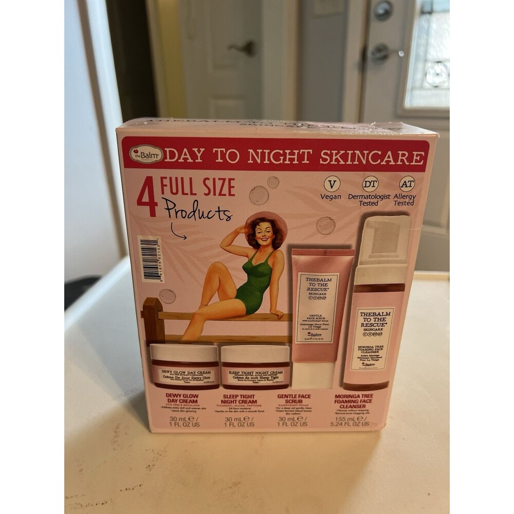 TheBalm Day to Night Skincare Gift Set 4pc